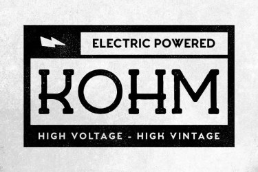 Kohm Vintage Font free download – Kohm Vintage Font font preview