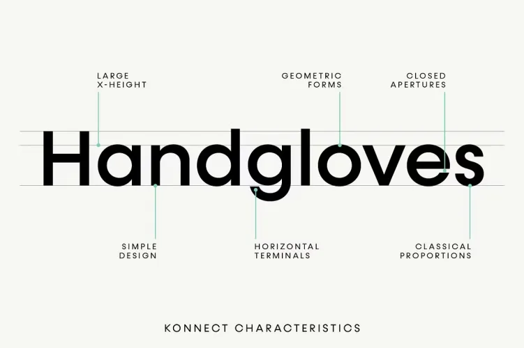 Konnect Font preview 3 – Sans Serif Fonts font sample