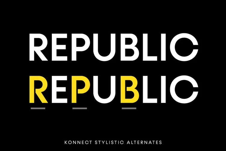 Konnect Font preview 8 – Sans Serif Fonts font sample