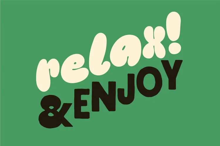 Kooky Cloud Font preview 3 – Display Fonts font sample