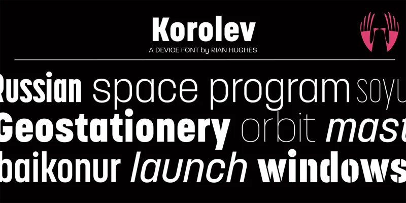 Korolev Font preview 7 – Sans Serif Fonts font sample