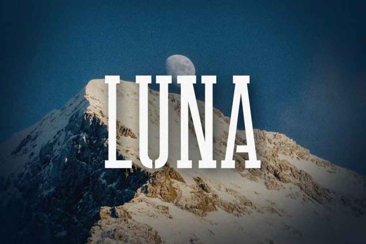 LUNA Font free download preview 3 – Serif Fonts font