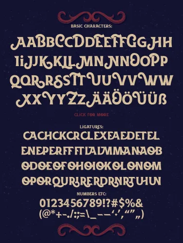 La Belman Font + Bonus preview 3 – Display Fonts font sample