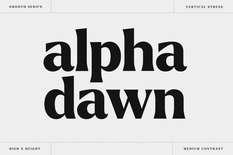Larken Font preview 4 – Serif Fonts font sample