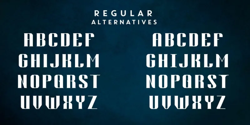 Last Bastion Font preview 5 – Display Fonts font sample