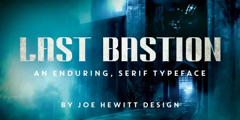 Last Bastion Font preview 8 – Display Fonts font sample