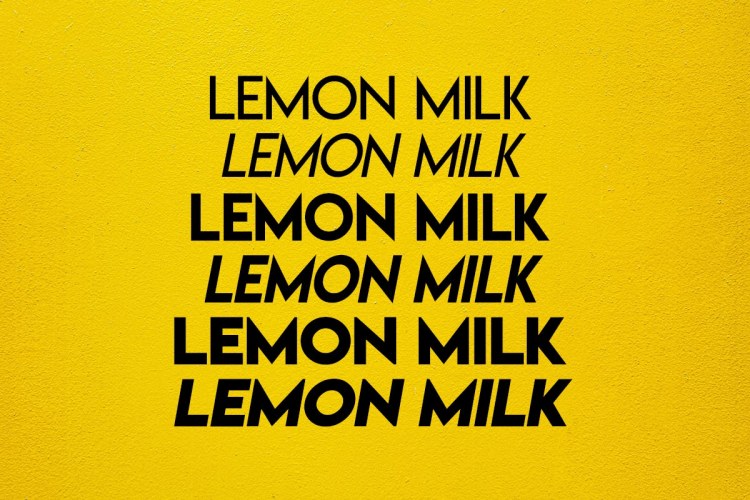Lemon Milk Font free download preview 2 – Sans Serif Fonts font