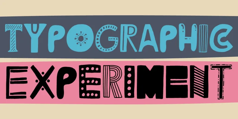 Litter Funk Font preview 4 – Display Fonts font sample