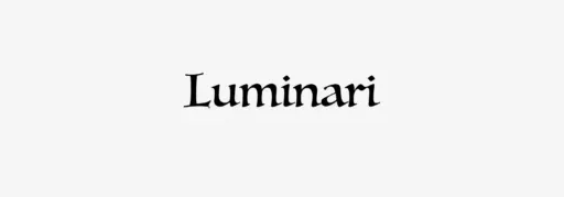 Luminari Font preview 5 – Display Fonts font sample