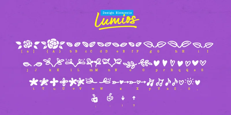 Lumios Marker Font preview 4 – Script And Handwritten font sample