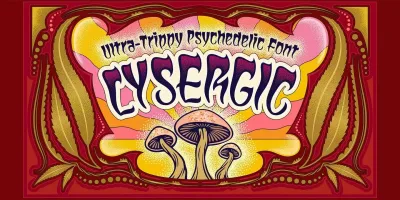 Lysergic Font free download – font preview