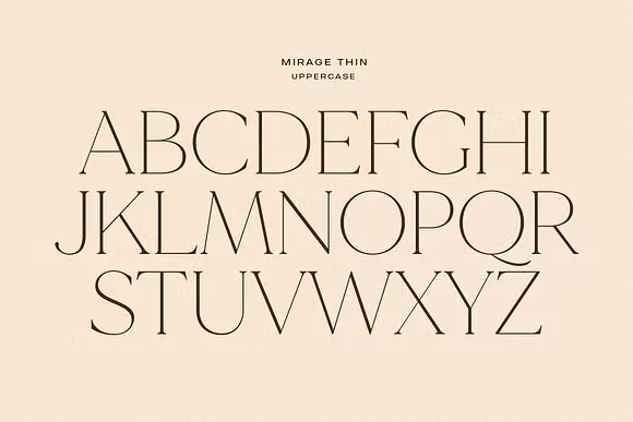 MADE Mirage Font preview 5 – Serif Fonts font sample