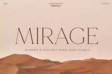 MADE Mirage Font free download – Serif font preview