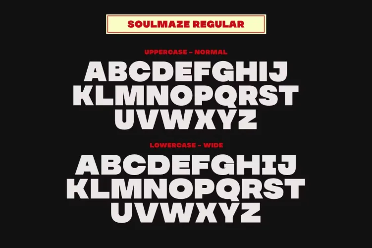 MADE Soulmaze Font preview 6 – Sans Serif Fonts font sample