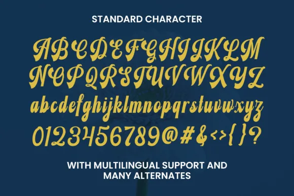 Magic Seven Font preview 5 – Script And Handwritten font sample