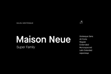 Maison Neue Font free download – Sans Serif Fonts font preview