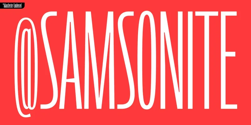 Manchester Condensed Font Family preview 3 – Display Fonts font sample