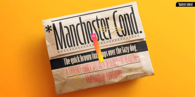 Manchester Condensed Font Family free download – Editorial font preview
