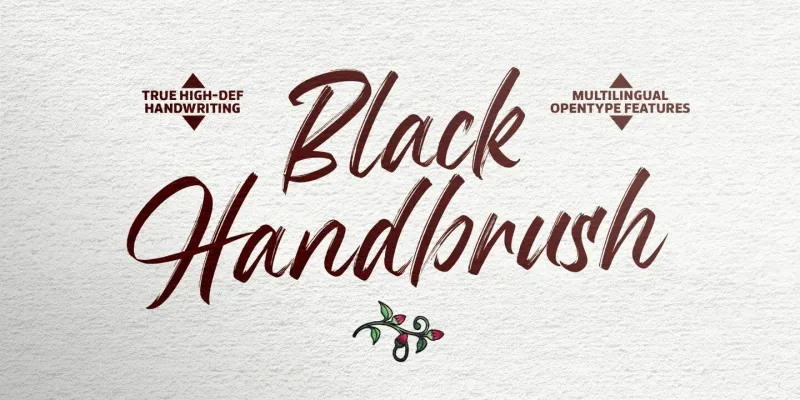 Mandoul Black Font preview 3 – Font Family font sample