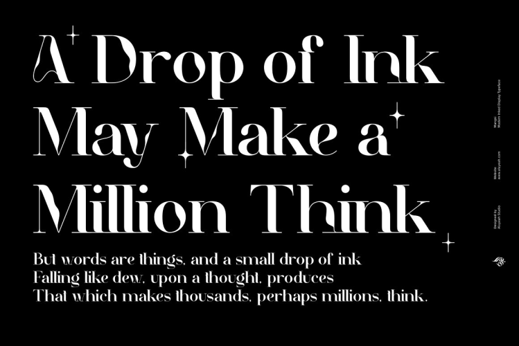 Mangsi Font free download preview 4 – Modern Serif Font font