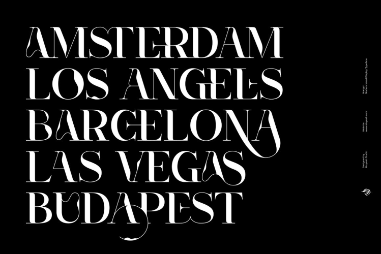 Mangsi Font free download preview 7 – Modern Serif Font font