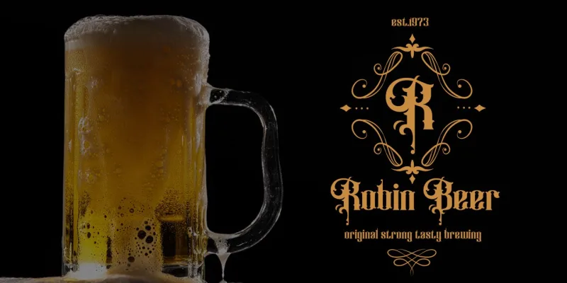 Manhock Font preview 6 – Decorative Fonts font sample