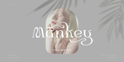 Mankey Font free download – Serif font preview