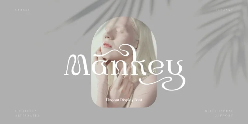 Mankey Font preview 11 – Decorative Fonts font sample