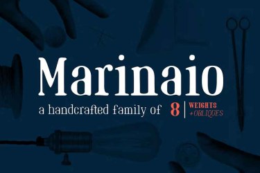 Marinaio Family Font free download – Serif font preview