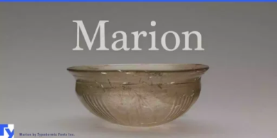 Marion Font free download – Classic font preview