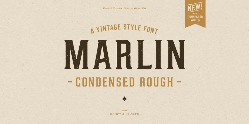Marlin Font Family preview 4 – Serif Fonts font sample