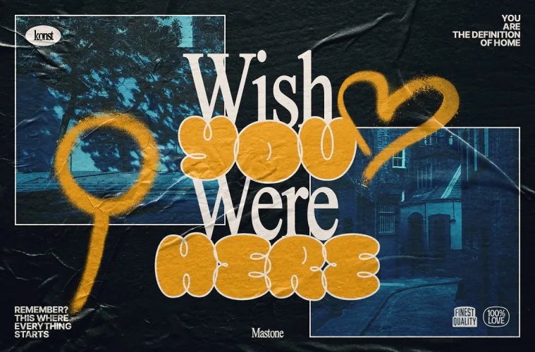 Mastone Font preview 3 – Display Fonts font sample