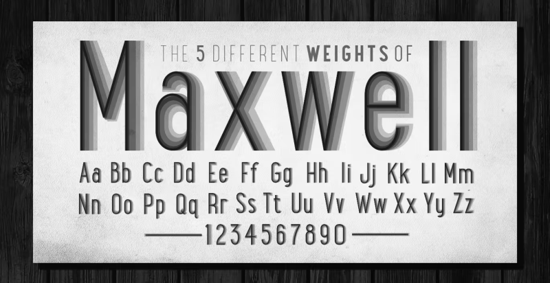 Maxwell Sans Small Caps Bold Font free download preview 2 – Serif Fonts font