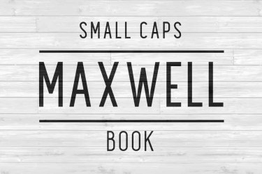 Maxwell Sans Small Caps Book Font free download – Maxwell Sans Small Caps Book Font font preview