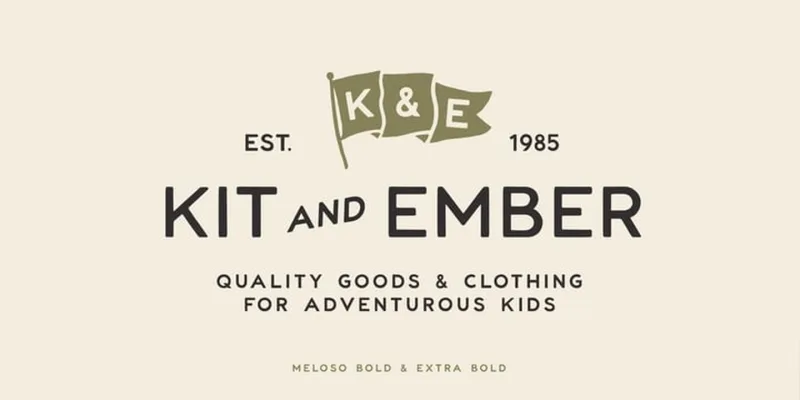 Meloso Font Family preview 9 – Typeface font sample