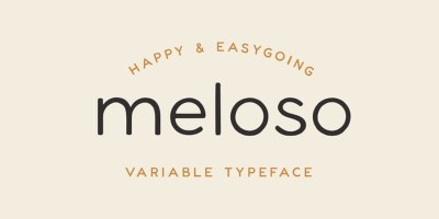 Meloso Font Family free download – Playful font preview
