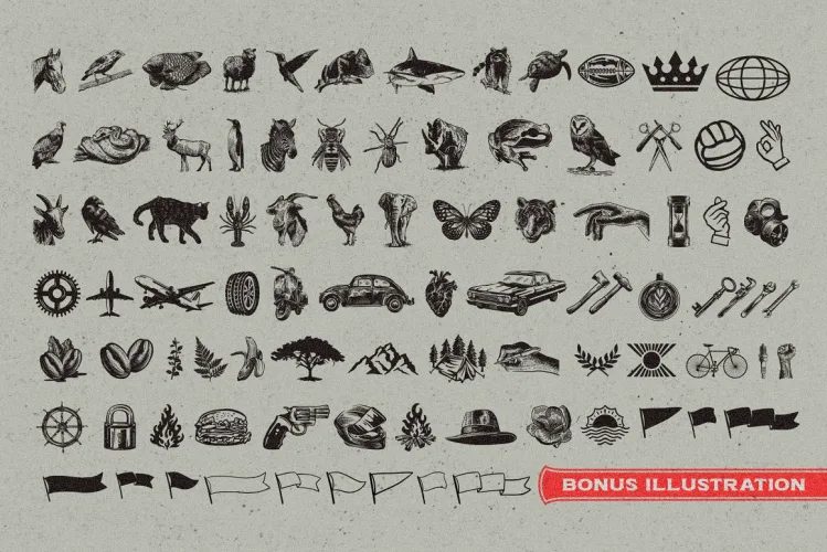 Melvins Font preview 2 – Display Fonts font sample
