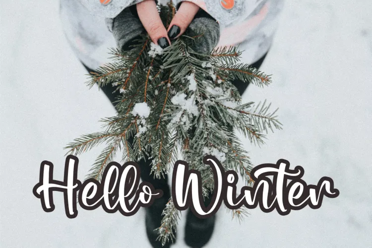 Merry Christmas Font preview 2 – Script And Handwritten font sample
