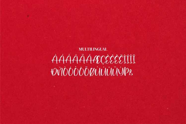 Merry Christmas Font preview 4 – Script And Handwritten font sample