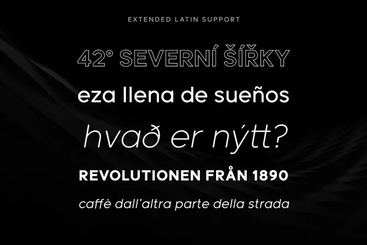 Meticula Font preview 2 – Sans Serif Fonts font sample