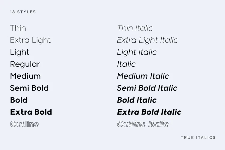 Meticula Font preview 5 – Sans Serif Fonts font sample