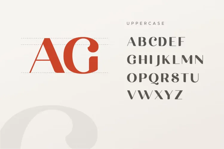 Michael Font preview 2 – Sans Serif Fonts font sample