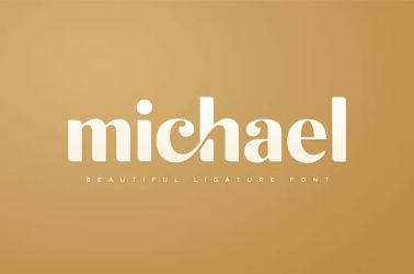 Michael Font free download – Branding font preview