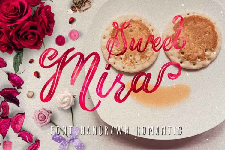 Mira graphic Font free download preview 3 – Script And Handwritten font