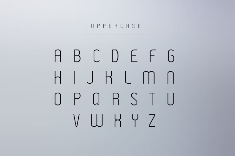 Modeka Modern Font free download preview 1 – Serif Fonts font