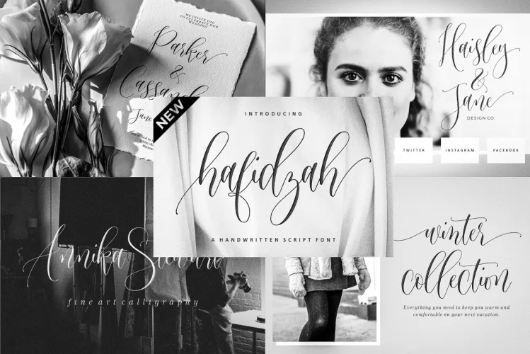 Modella – Modern Wedding Fonts preview 4 – Script And Handwritten font sample