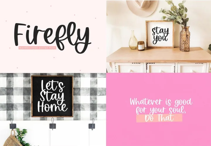 Modern Script Fonts Bundle preview 3 – Modern Fonts font sample