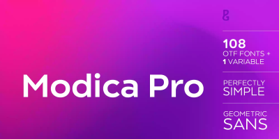 Modica Pro Font free download – Corporate font preview