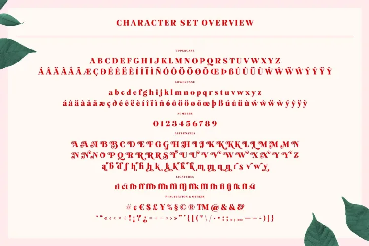 Mogan Font preview 7 – Serif Fonts font sample