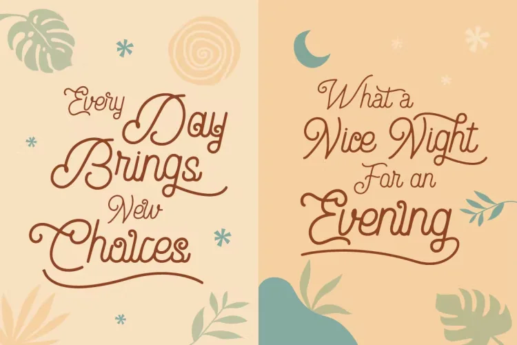 Monalibra Font preview 1 – Script And Handwritten font sample